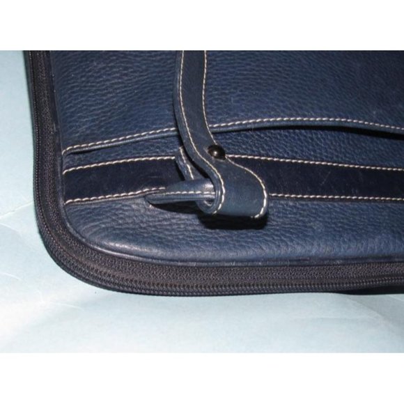 Gucci Vintage Crossbody Shades Of Navy In Smooth And Textured Leather - Picture 12 of 12